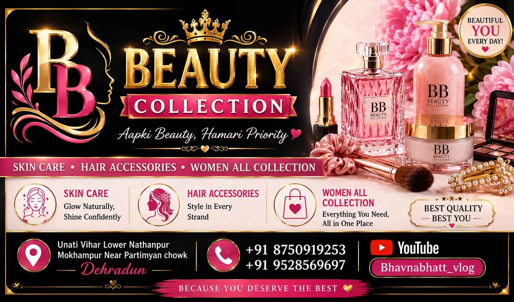 BB Beauty Care Elegant Banner